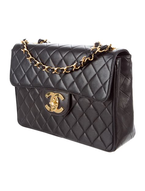 chanel classic jumbo bag|chanel jumbo flap price.